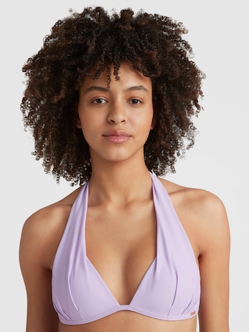 O'NEILL Triangel Bikinitop 'Sao' in Lila: Vorderseite