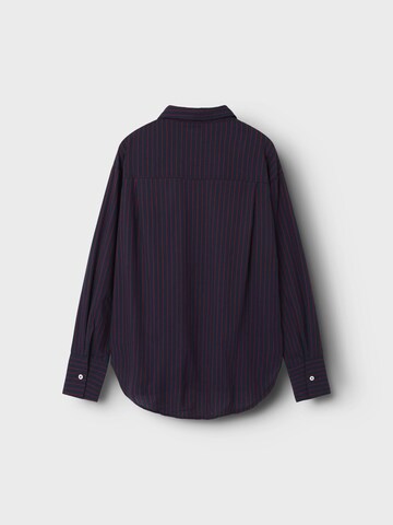 NAME IT Comfort fit Blouse in Blauw