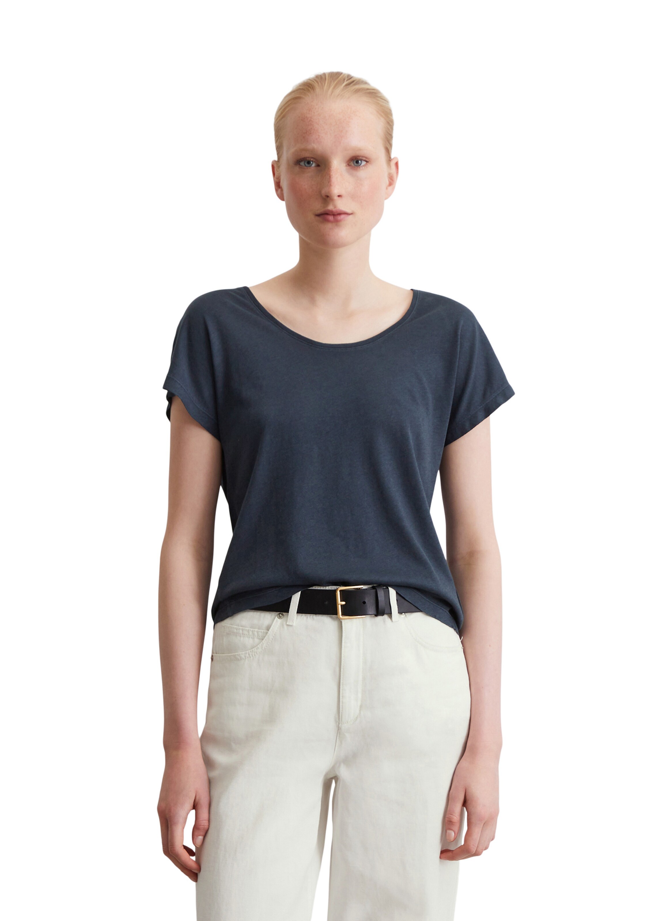 Marc O'Polo T-Shirt in Blau: Vorderseite