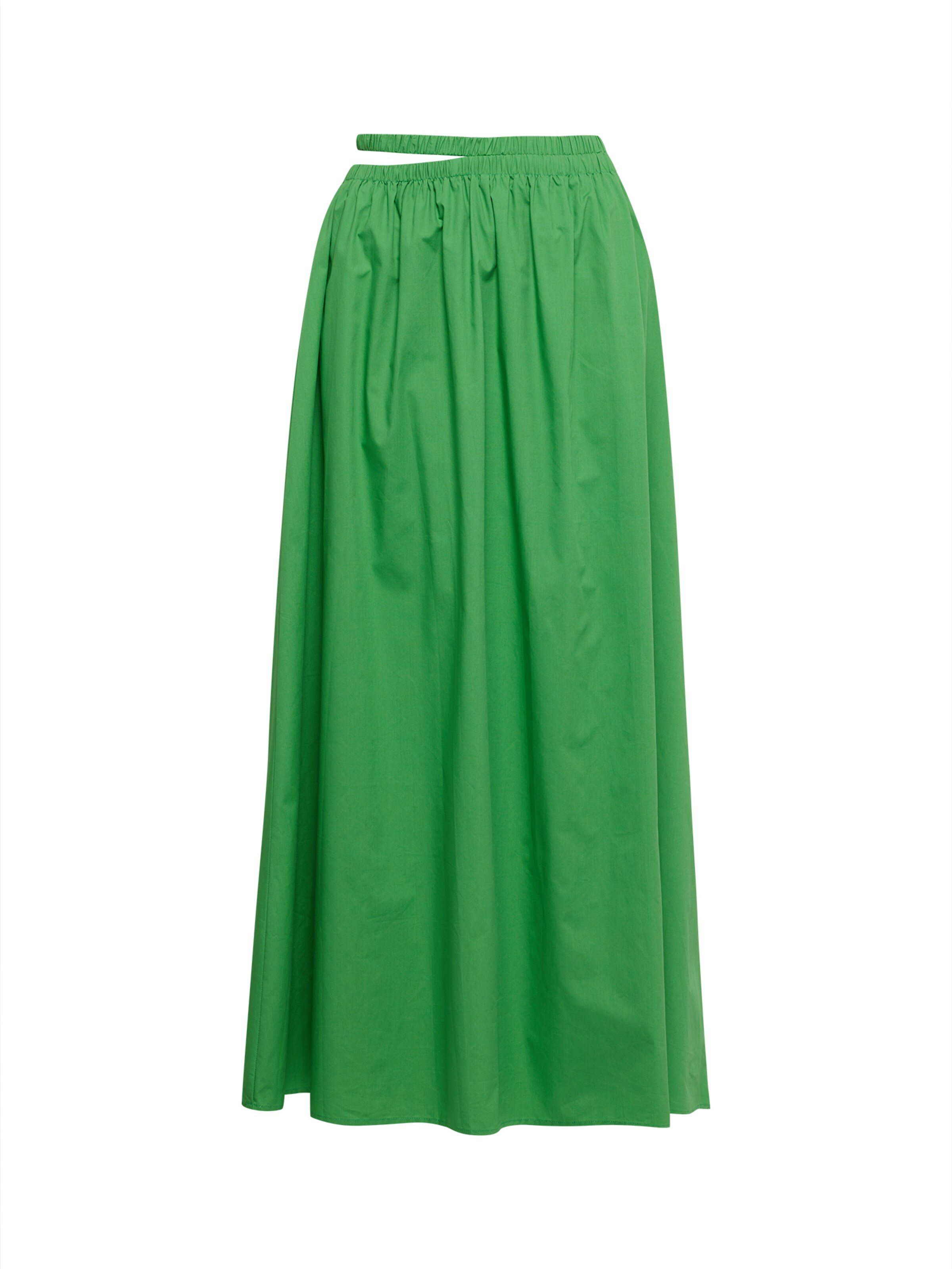 Sável Kjol 'MOLLIE' i grön: framsida