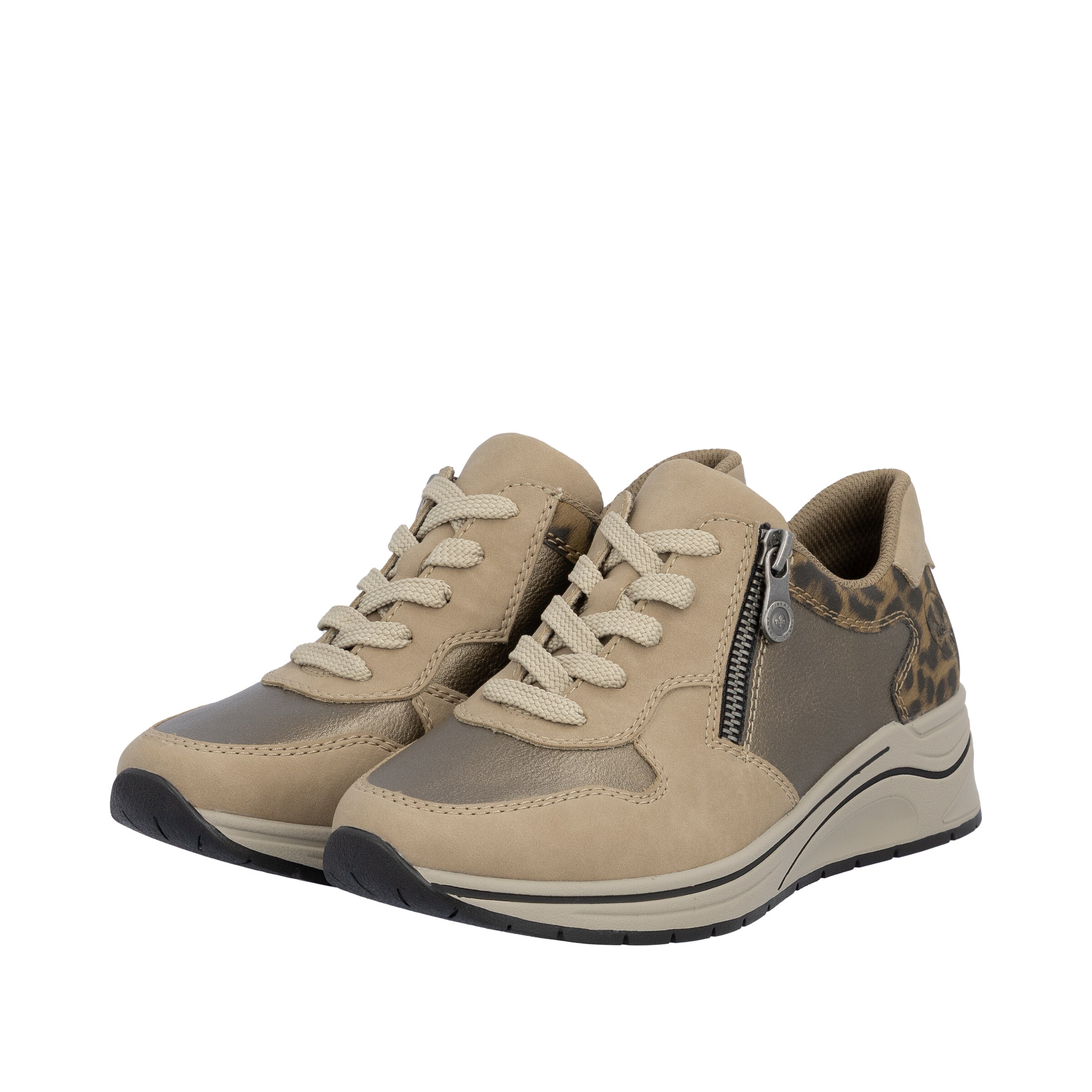 Rieker Sneakers laag 'N9503' in Beige