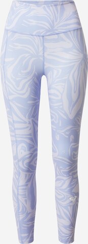 Skinny Pantalon de sport 'HEART INTO IT' ROXY en violet : devant