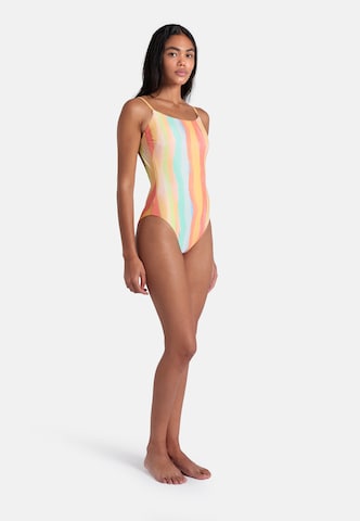 ARENA Bustier Strój kąpielowy sportowy 'WATER PRINT' w kolorze mieszane kolory