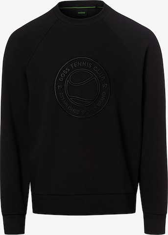 Sweat-shirt 'Join Sablo' BOSS en noir : devant
