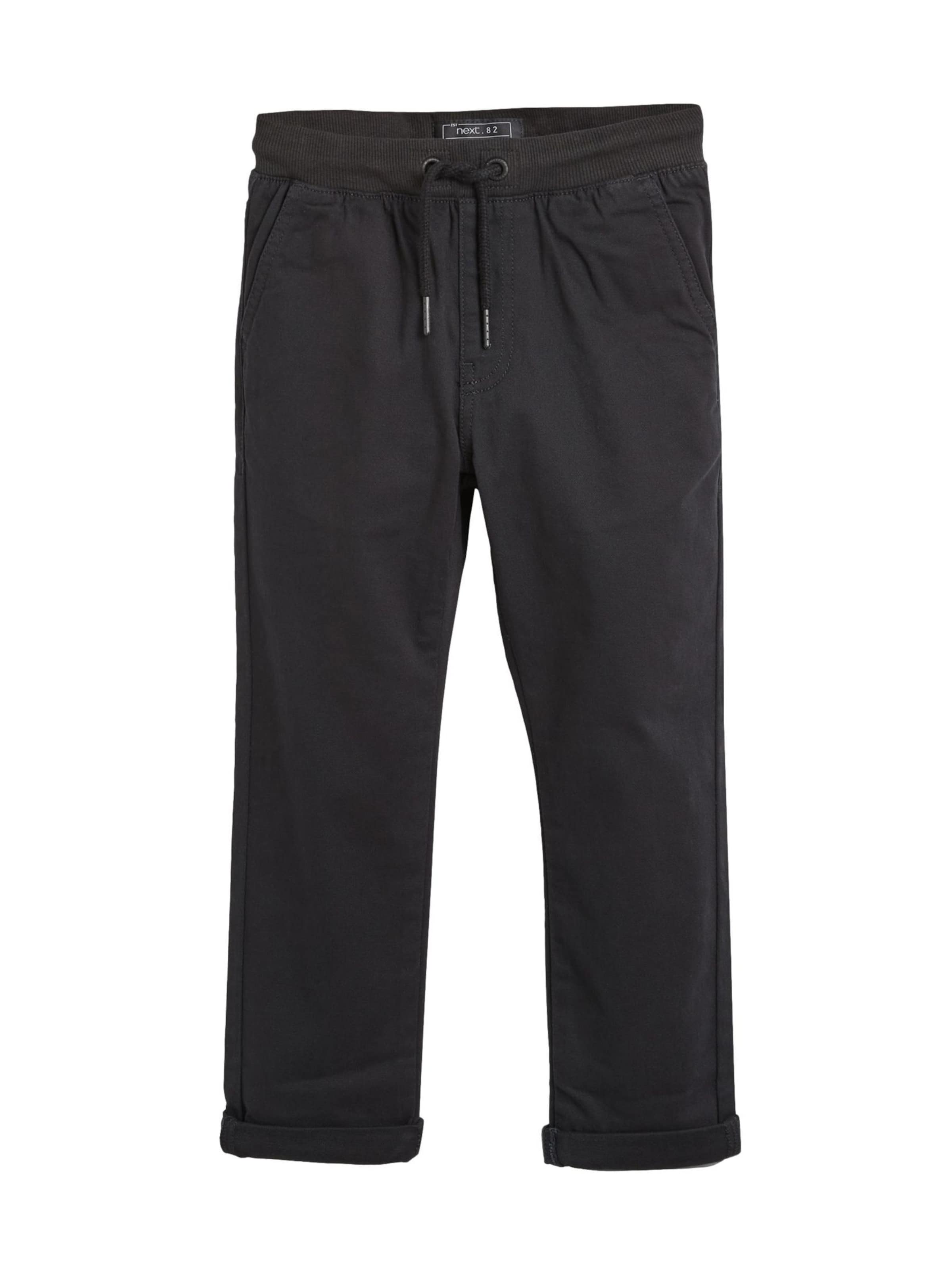 Next - Pantalón en negro: frente