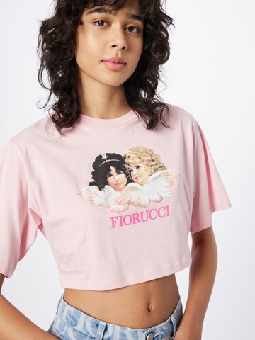 Fiorucci T-shirt i rosa