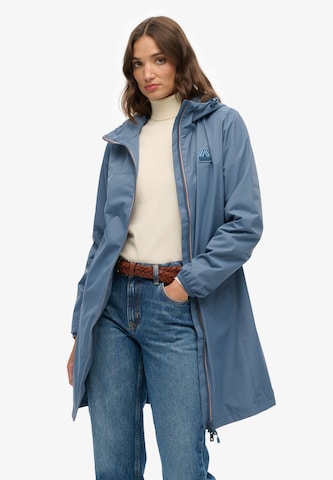 Superdry Tussenmantel in Blauw: voorkant