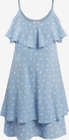 Robe d’été MYMO en bleu : devant