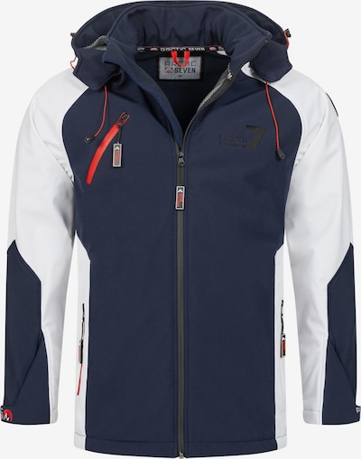 Arctic Seven Functionele jas in de kleur Navy / Rood / Wit, Productweergave