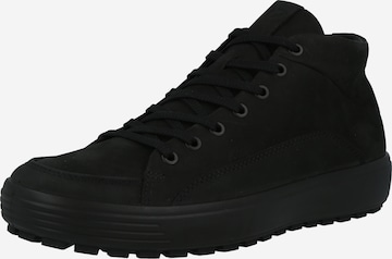 ECCO Athletic lace-up shoe in Black: front