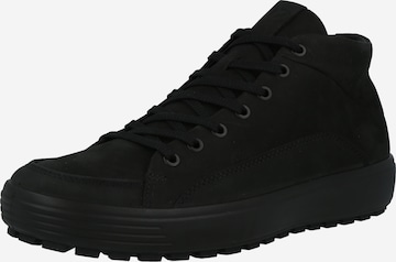 Scarpa stringata sportiva di ECCO in nero: frontale