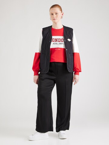 Felpa 'CARHarper' di ONLY Carmakoma in rosso