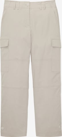 Regular Pantalon cargo TOM TAILOR en beige : devant