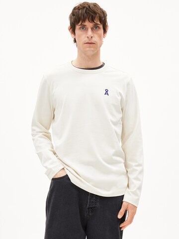 ARMEDANGELS Shirt in Beige: voorkant