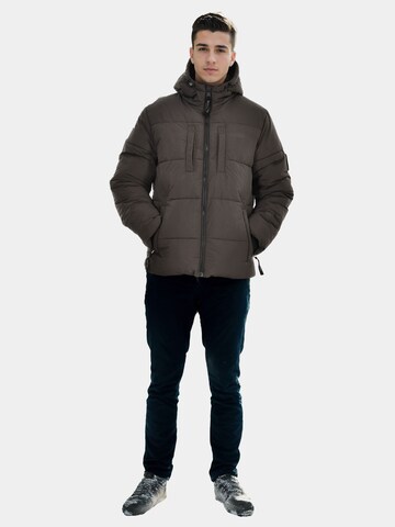 Alessandro Salvarini Winter jacket in Brown
