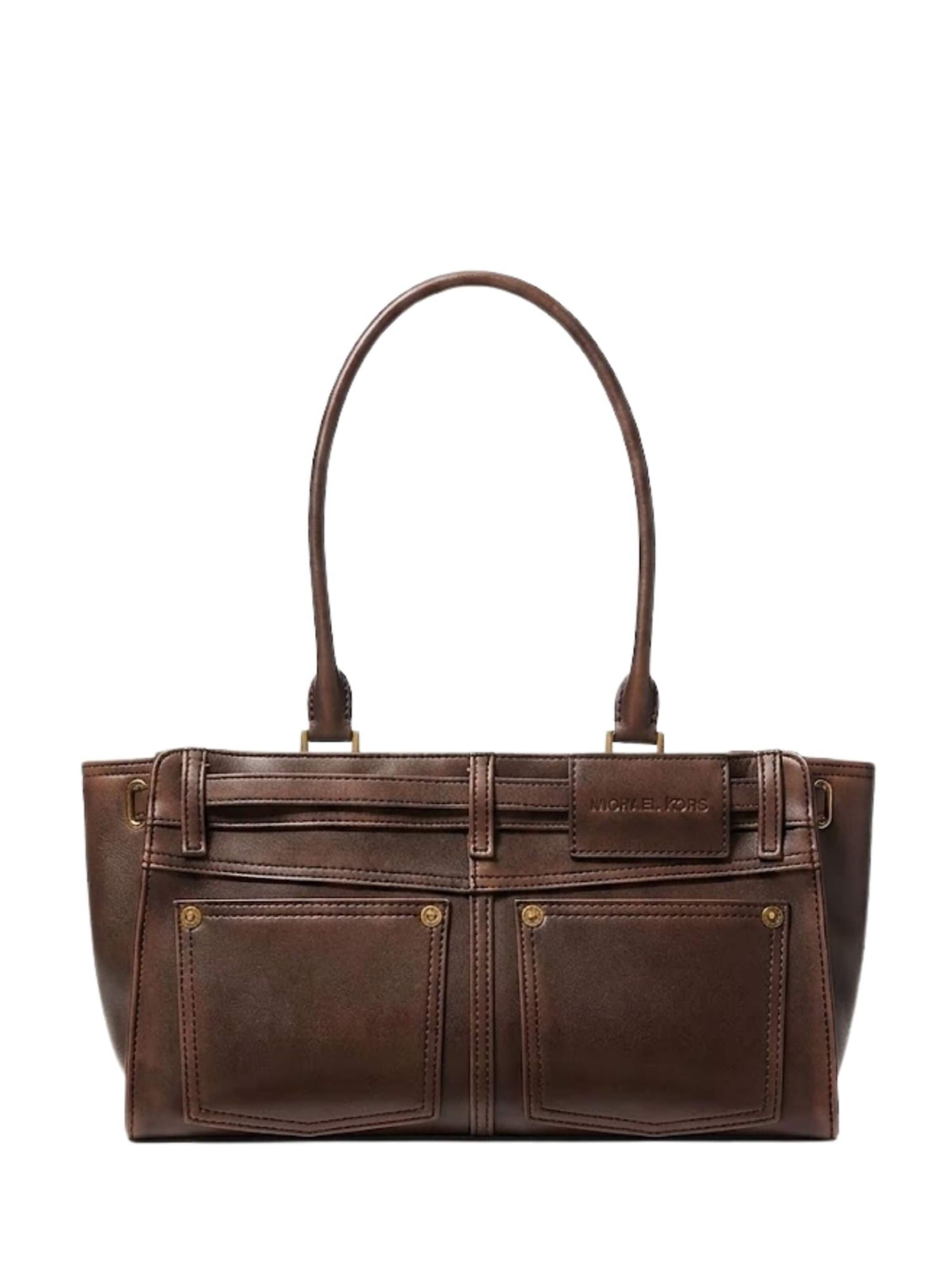 Shopper 'Michael Kors Sm Ew Shoulder Tote' di Michael Kors in marrone