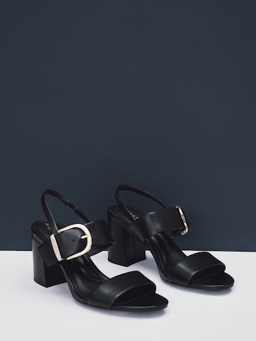 Sandales à lanières Next en noir