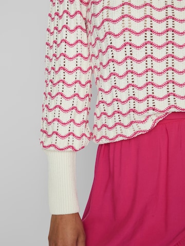 VILA Sweter 'ALERIA' w kolorze beżowy