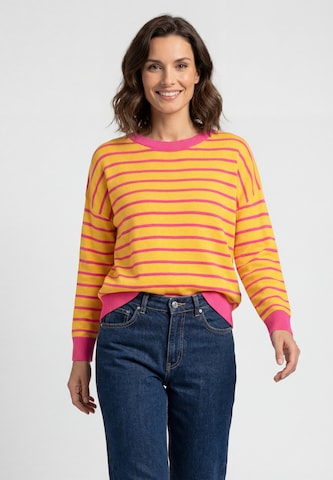 KIANNA - Jersey en naranja: frente