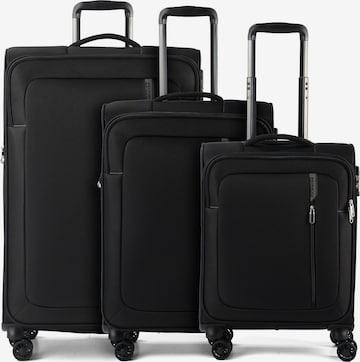 American Tourister Kofferset 'Nitestream' in Schwarz: Vorderseite