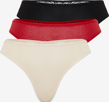 Trendyol Στρινγκ σε μπεζ: μπροστά