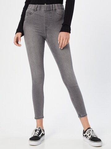 NEW LOOK Skinny Jeggings in Grijs: voorkant