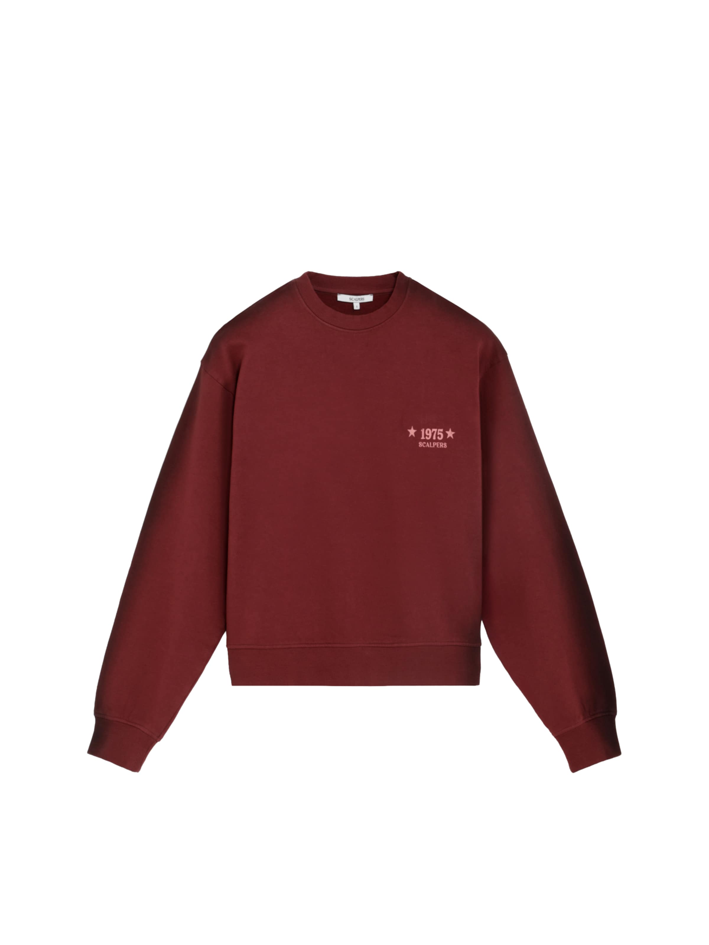 Sweat-shirt ' ' Scalpers en rouge : devant