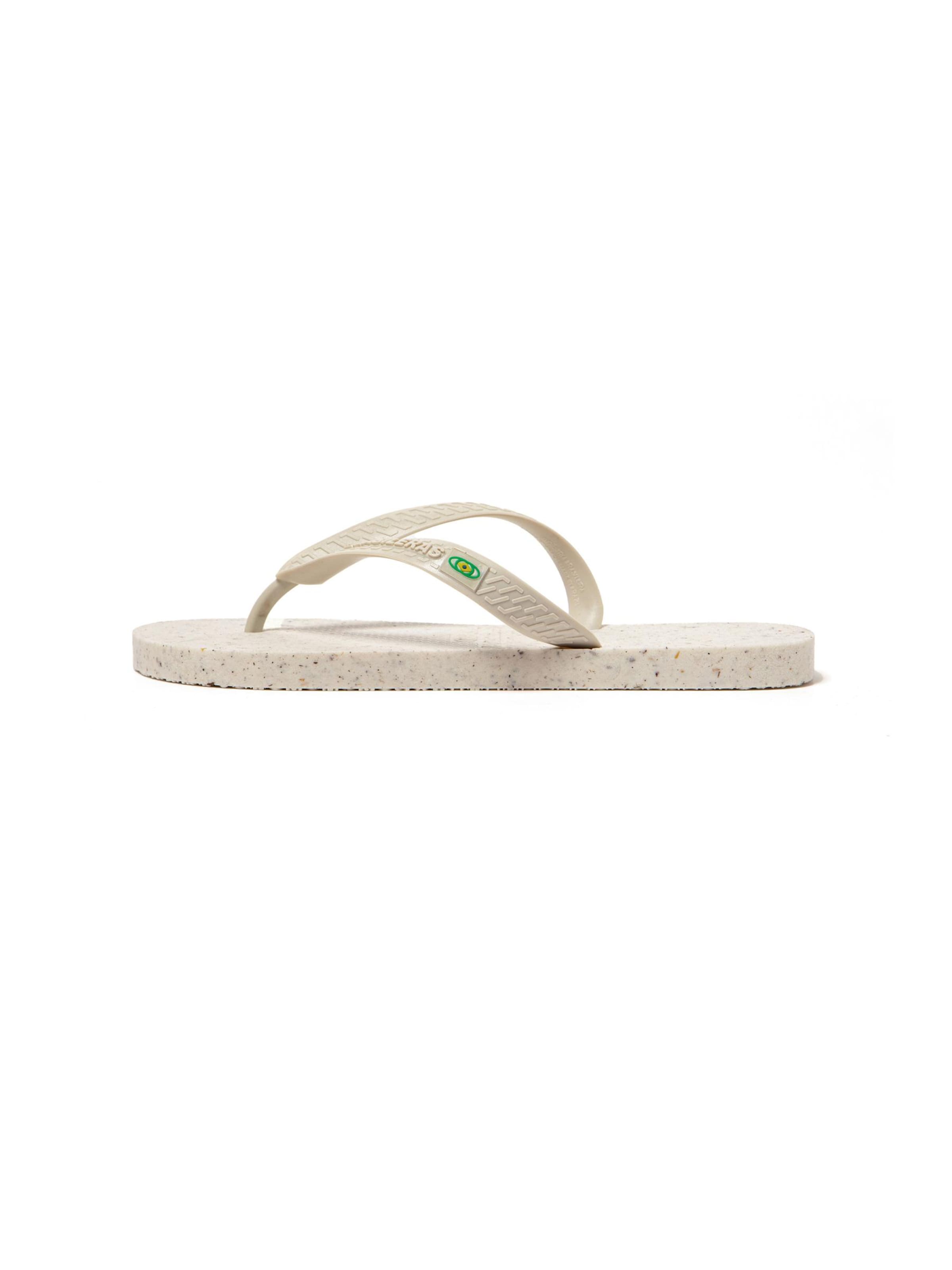 Brasileras - Sandalias de dedo 'Re Walk M' en blanco: frente