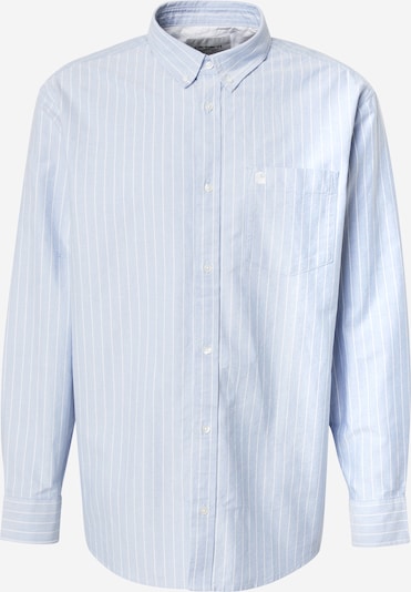 Marškiniai 'Cassel' iš Carhartt WIP, spalva – šviesiai mėlyna / balta, Prekių apžvalga