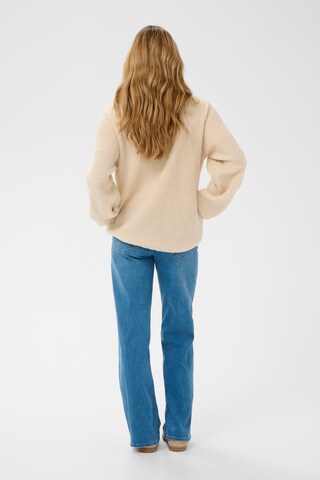 Kaffe Fleecejakke 'KAAlly' i beige