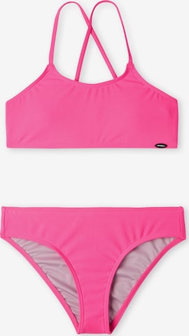 O'NEILL Bustier Bikini in Roze: voorkant