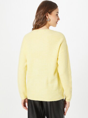 VERO MODA Sweater 'LEFILE' in Yellow