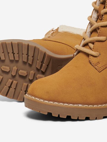 Bottines à lacets 'BARBARA' ONLY en marron