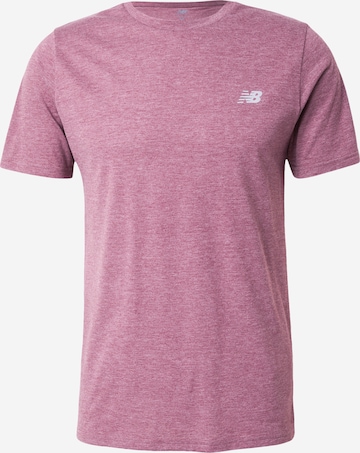 new balance Performance Shirt 'Essentials' in Purple: front