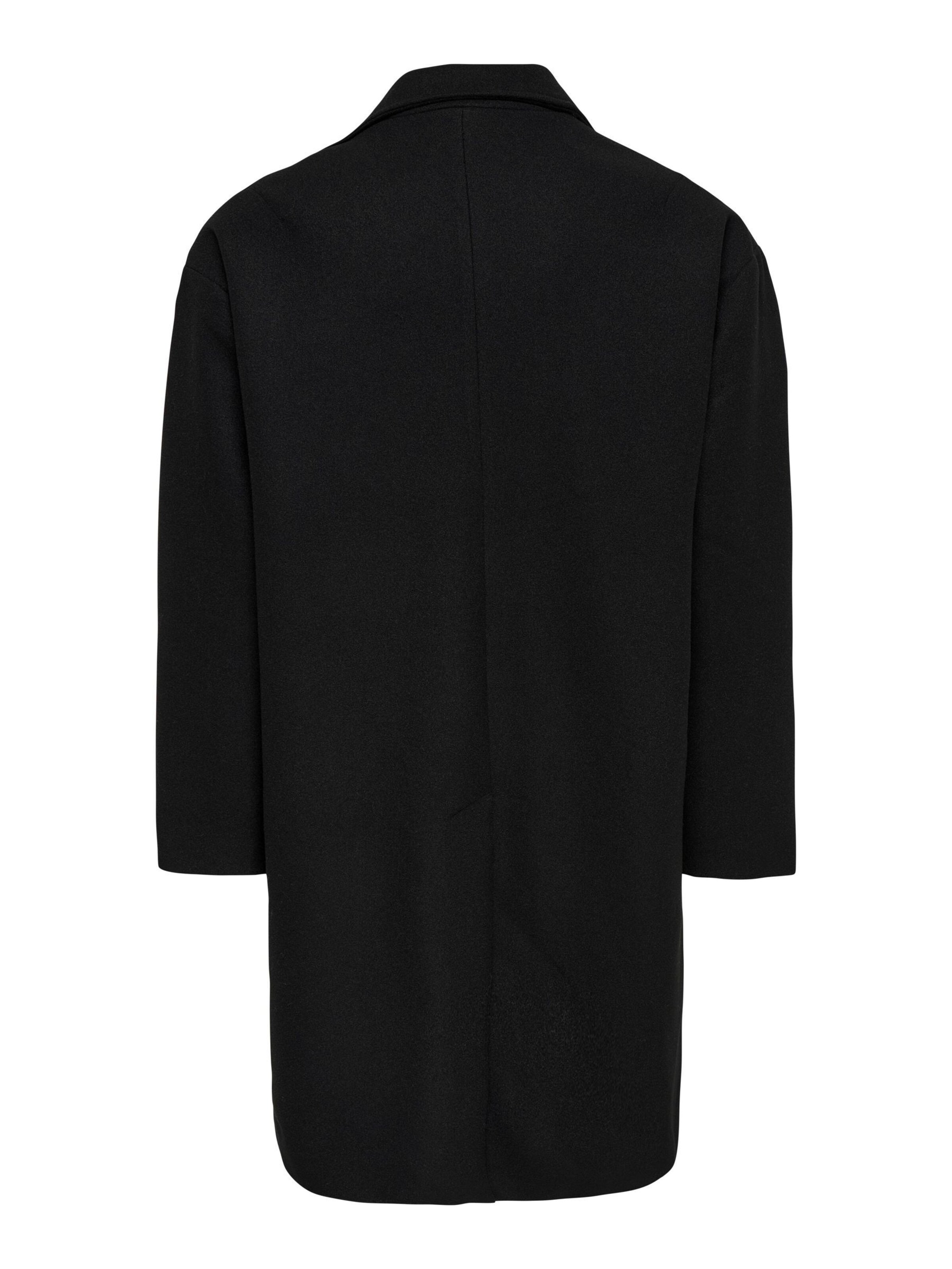 Only & Sons Between-Seasons Coat in Black