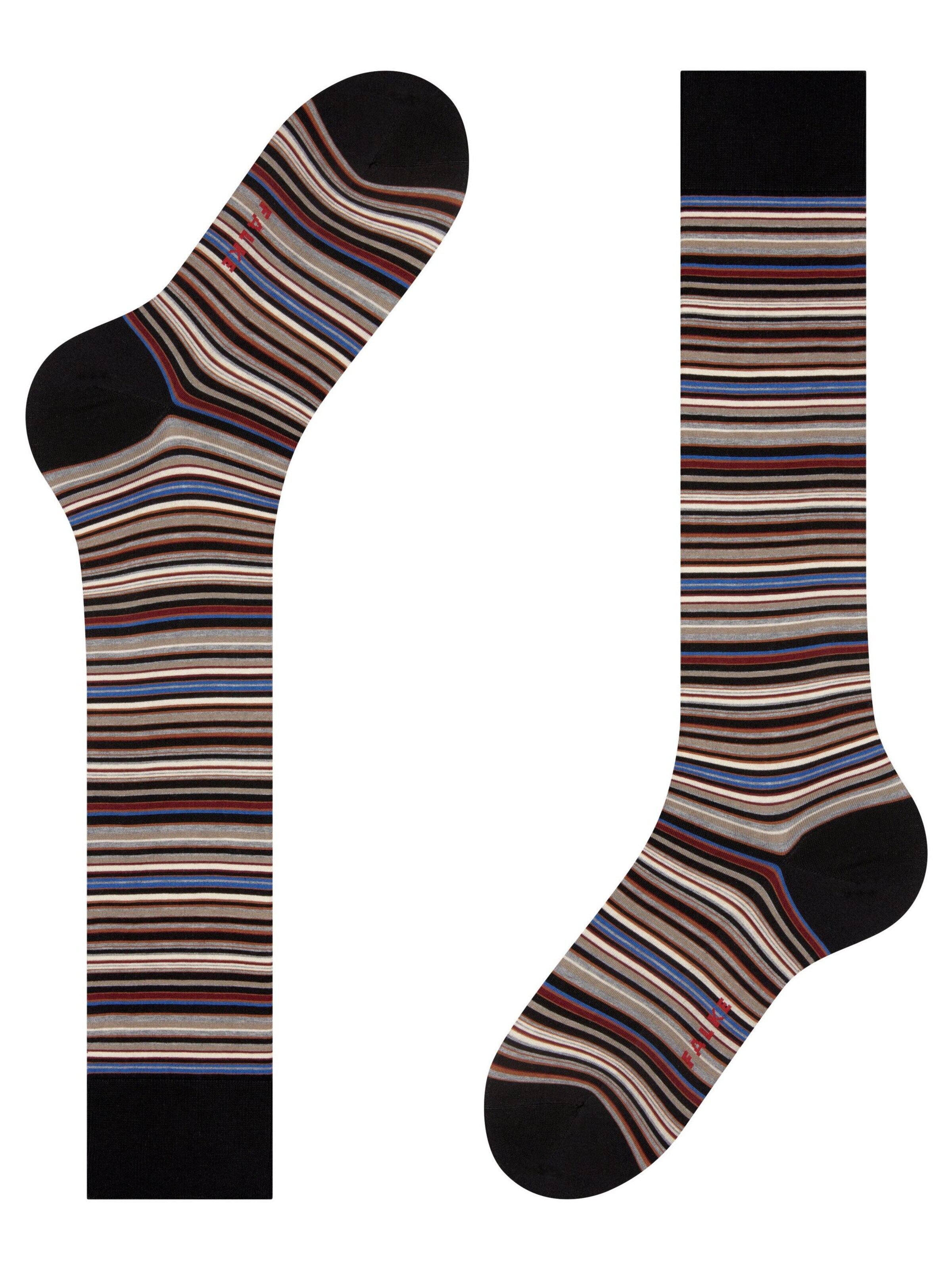 FALKE Knee High Socks 'Microblock' in Mixed colors