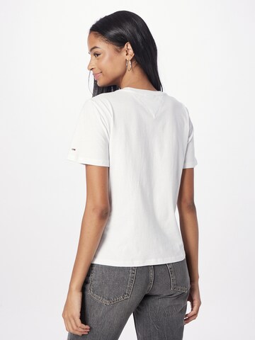 Tommy Jeans Shirts 'Serif' i hvid