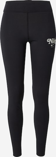 Nike Sportswear Leggings i sort / hvid, Produktvisning