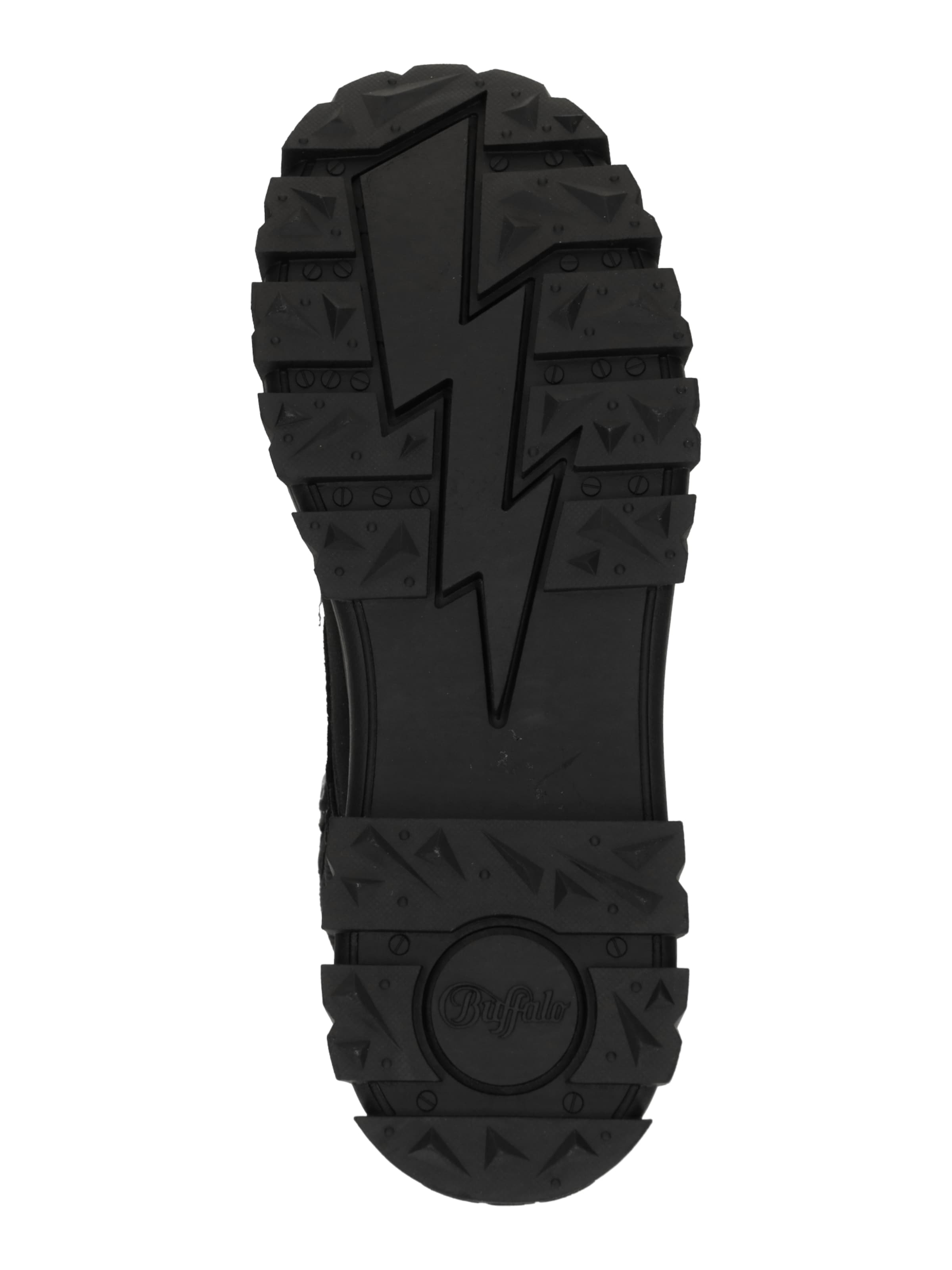 BUFFALO Ботинки на шнуровке 'ASPHA' в Черный