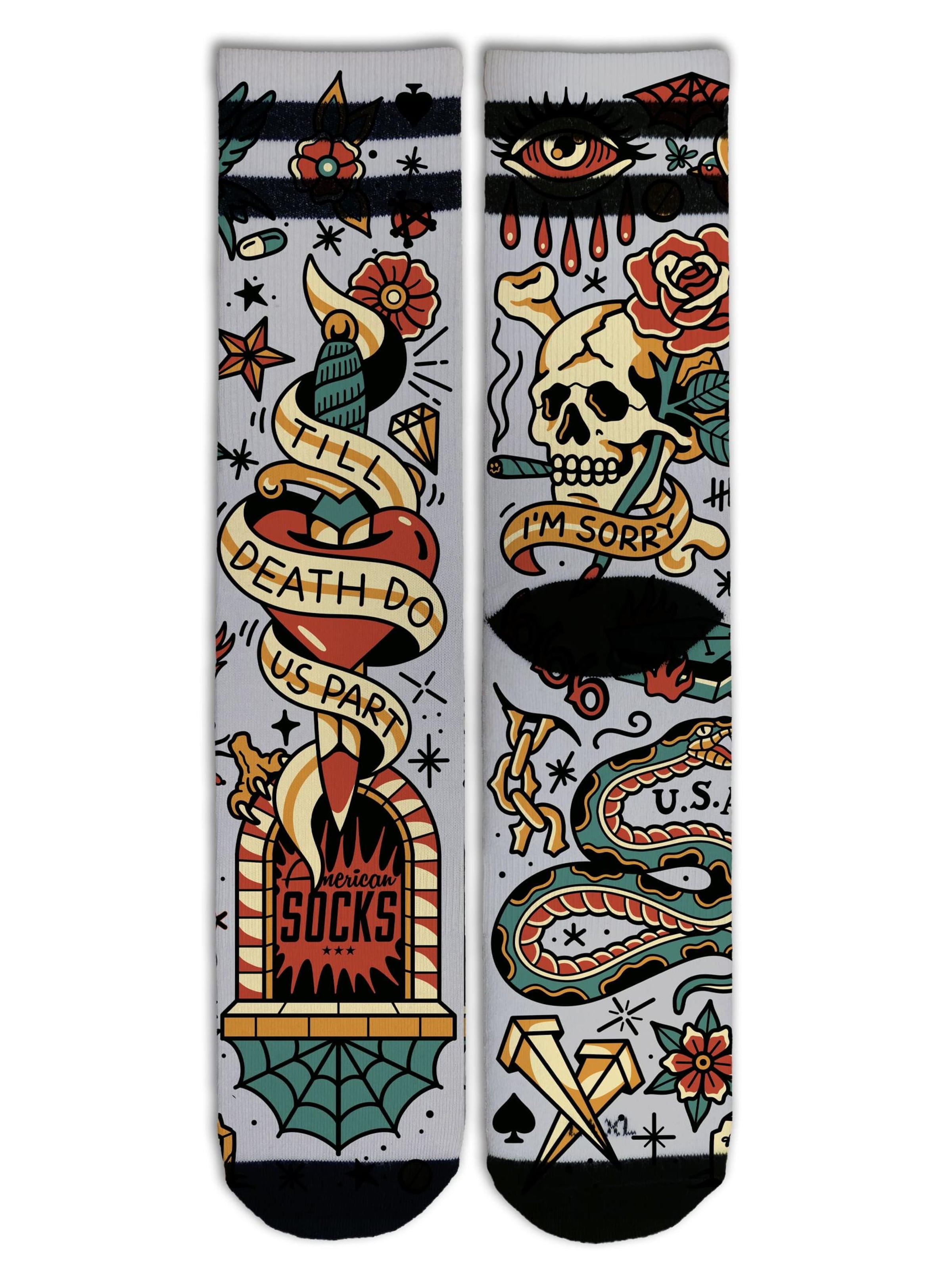 American Socks - Calcetines 'Till Death Do Us Part' en Mezcla de colores