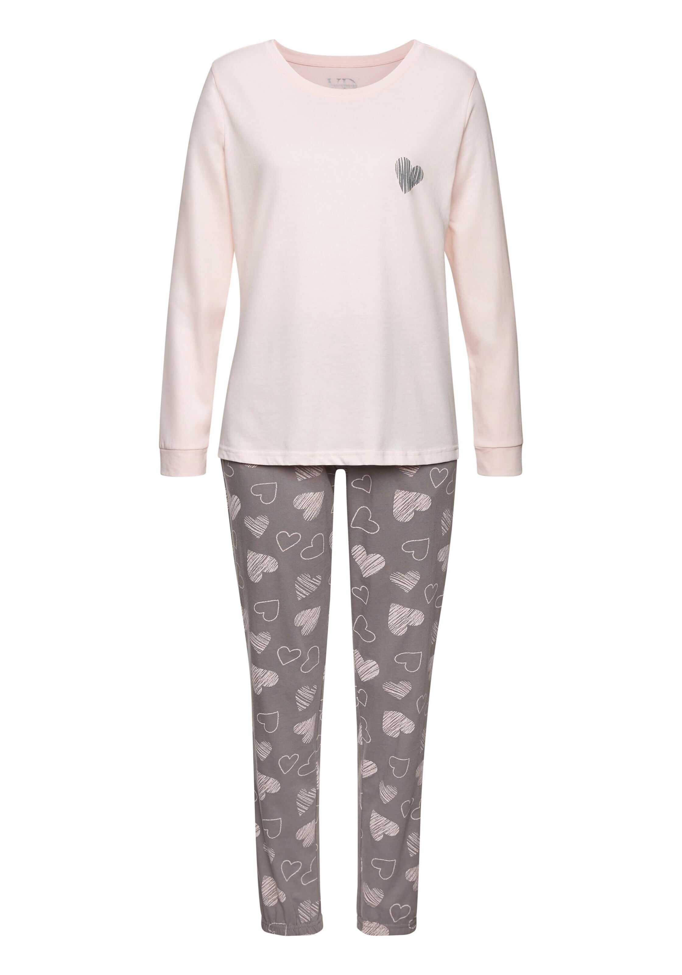 VIVANCE Pyjama 'Dreams' in Pink: Vorderseite