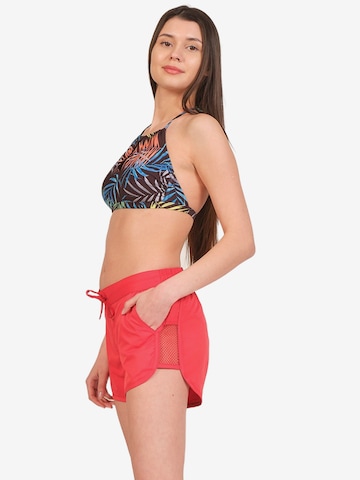 C&City Regular Badeshorts in Rot