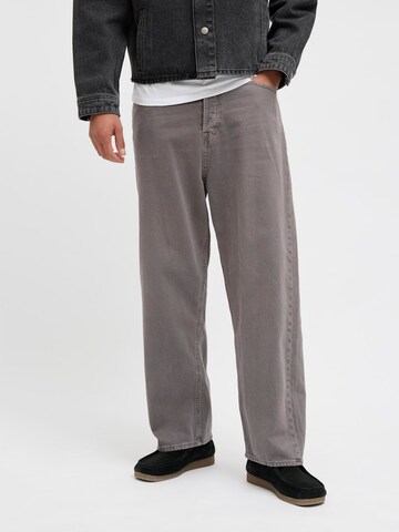 JACK & JONES Loosefit Jeans 'JJIron JJOriginal' i grå: forside