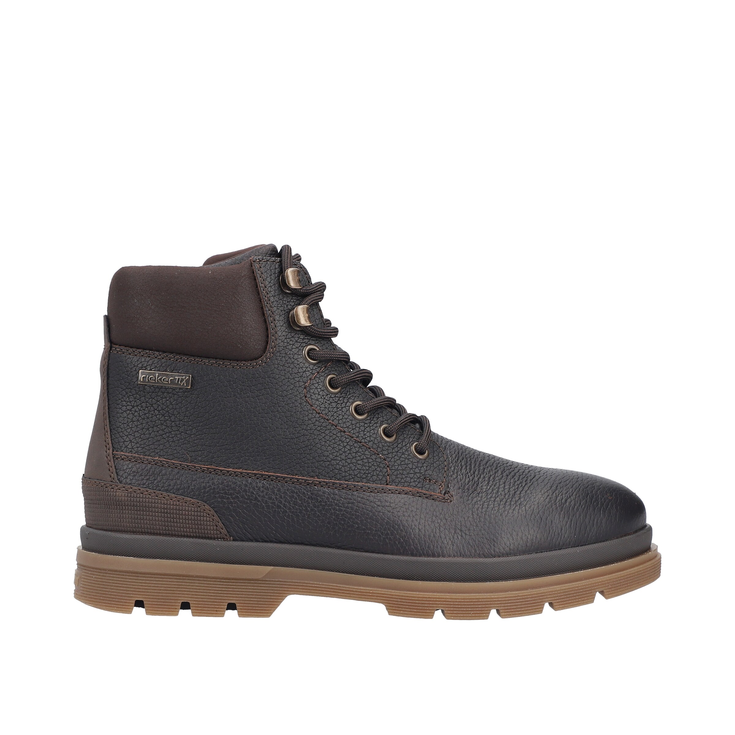 Boots stringati di Rieker in marrone