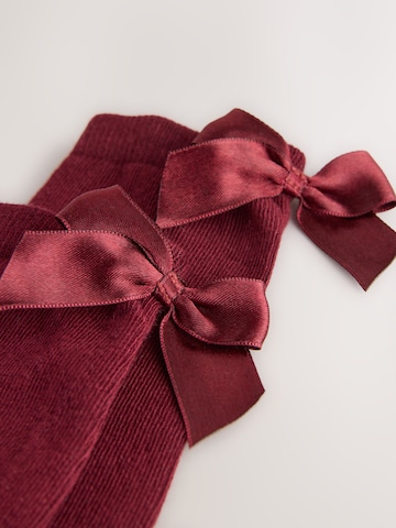 Chaussettes Next en rouge