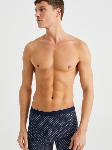 WE Fashion - Calzoncillo boxer en azul