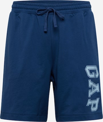 GAP Trousers in Blue: front