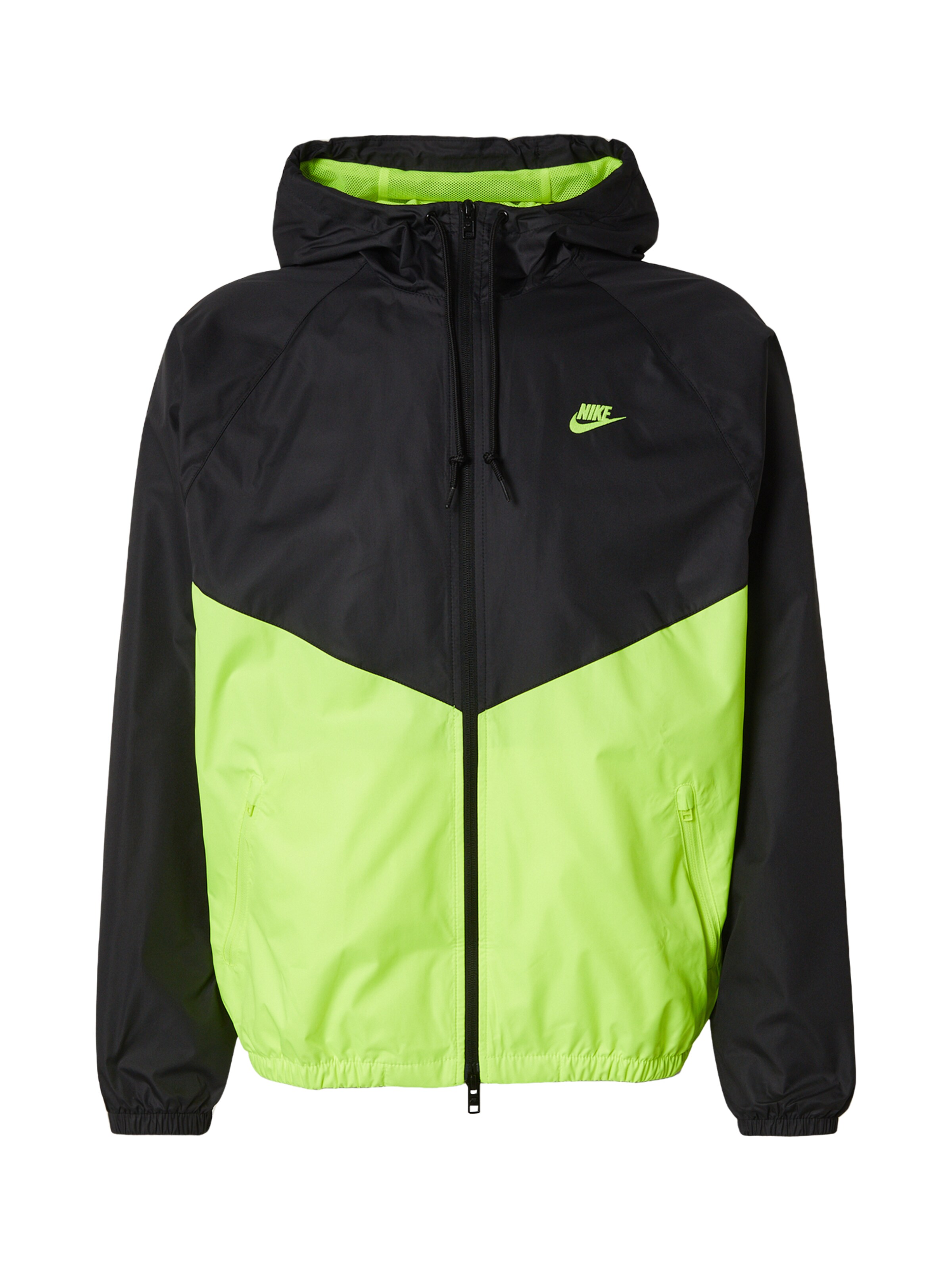 Geacă de primăvară-toamnă de la Nike Sportswear pe negru: față
