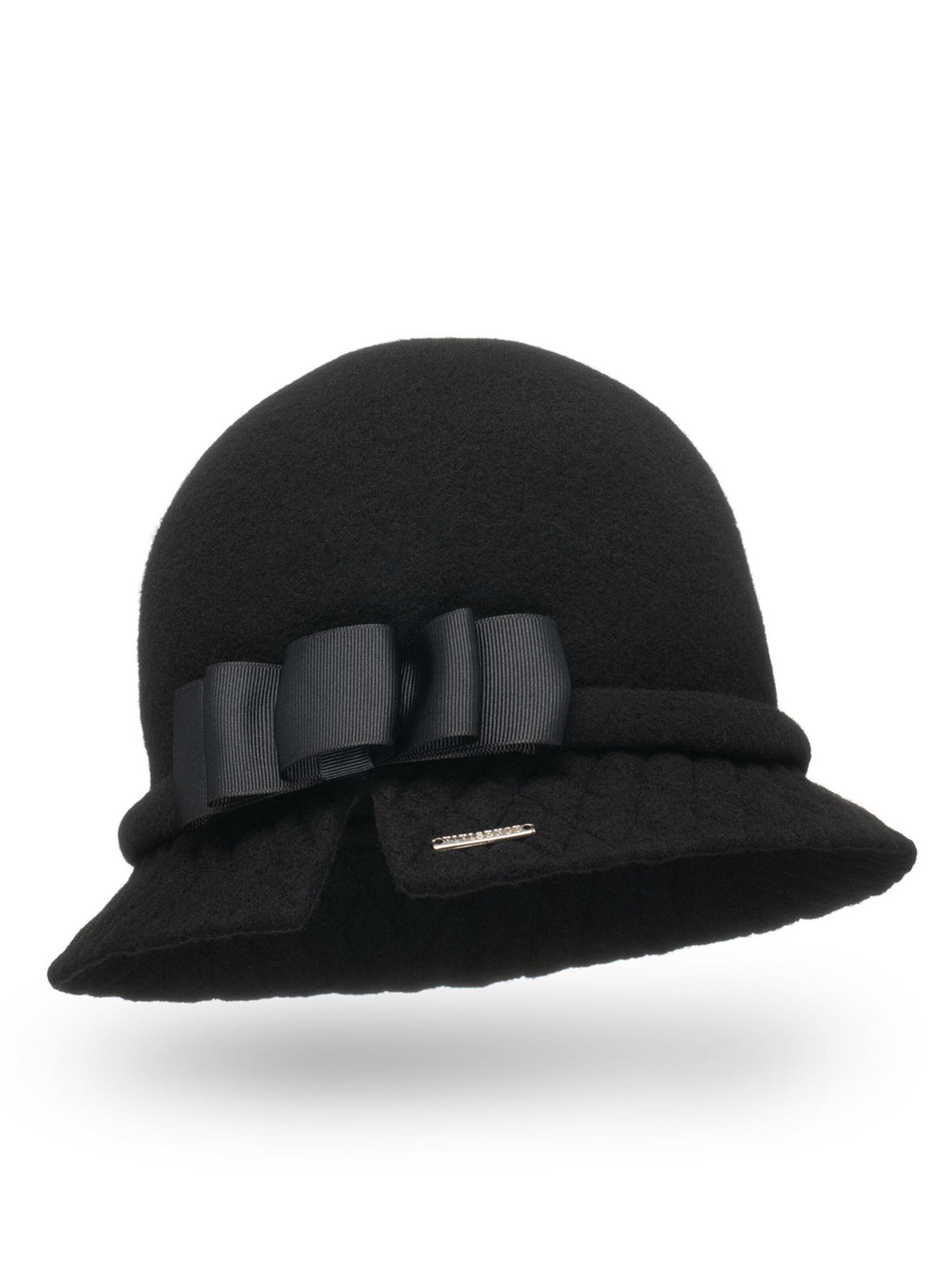 Vivisence Hat '7061' in Black: front