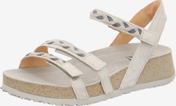 THINK! Strap Sandals 'Koak' in Beige: front
